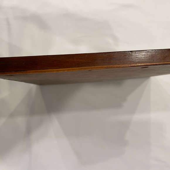 Vintage Chess Checker Board Rare Butterfly Wing Artwork Real inlaid wood BRAZIL - Picture 14 of 16